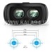 هدست واقعیت مجازی VR BOX / قابل تنظیم لنز دوربین / قابل تنظیم فاصله کانونی / روکش اسفنجی نانو
